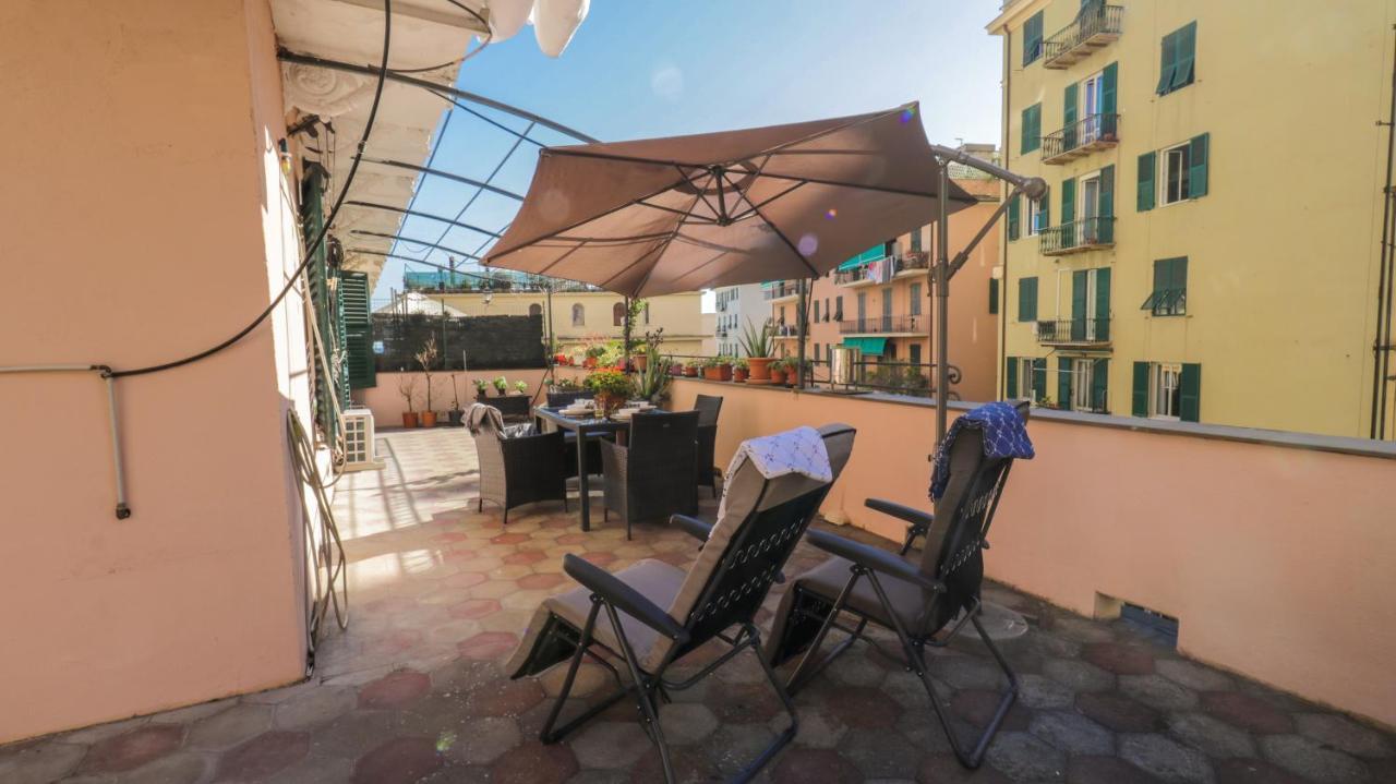 Sole, Terrazza, Centro Citta E Wi-Fi Veloce! Apartment เจนัว ภายนอก รูปภาพ